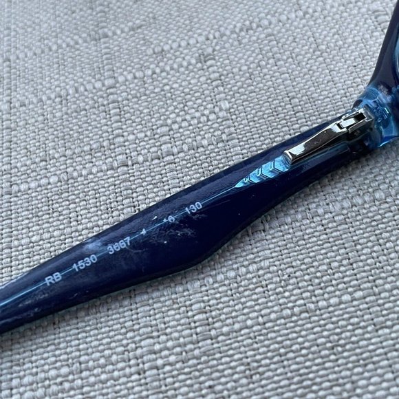 Ray-Ban Women Eyeglasses Frame Navy Blue Tone RB1530 Glasses 48[]16 130 - Picture 6 of 11